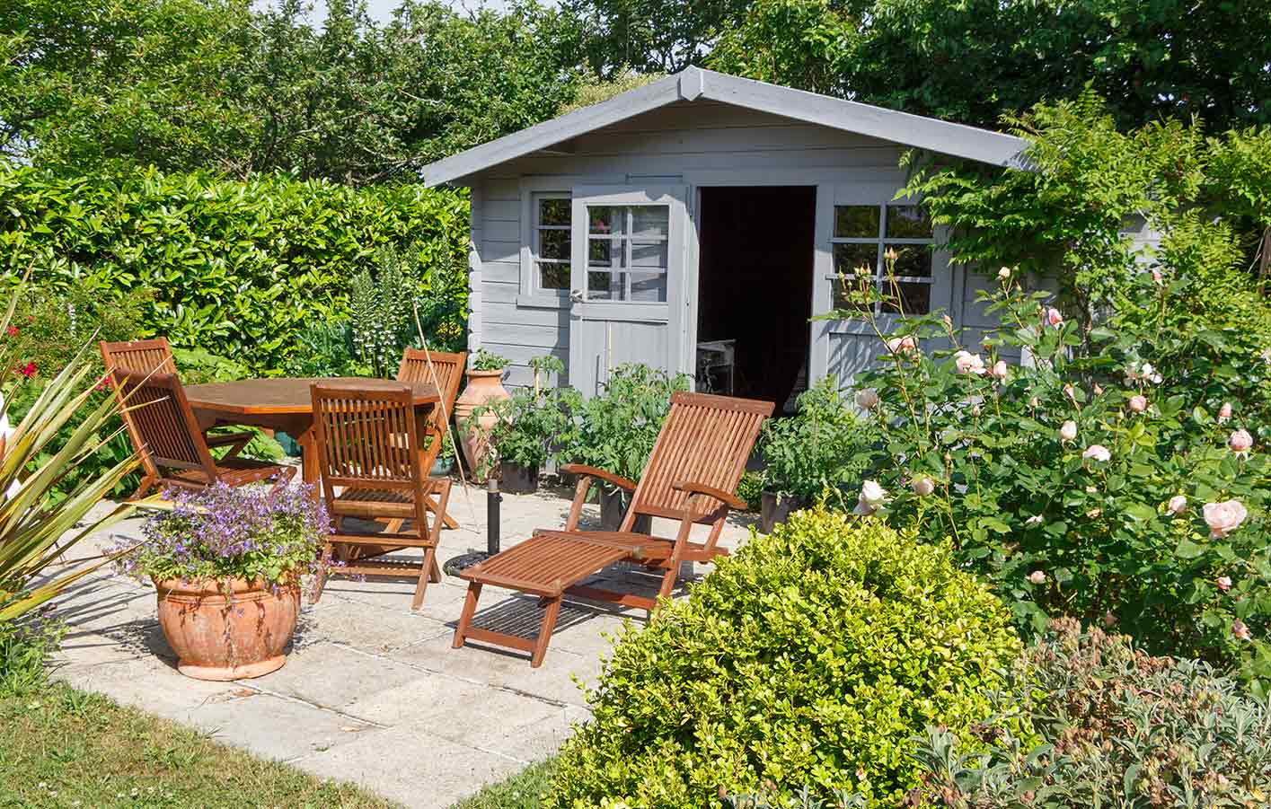 Gartenhäuser aus Holz, für Ihren Stil im Garten