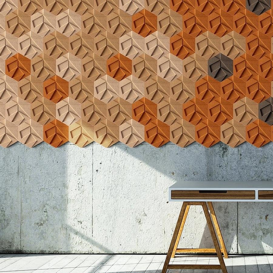 Hackenschuh braune Design Kork-Wand Hackenschuh braune Design Kork-Wand